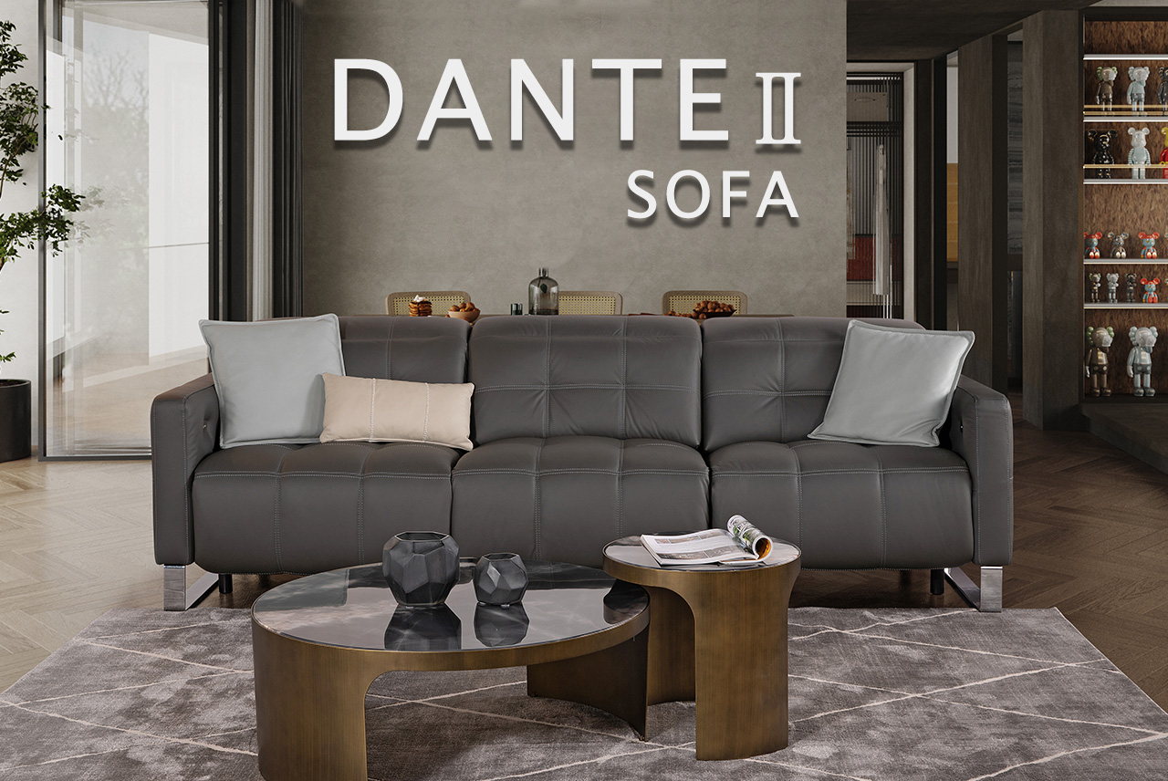 電動沙發推薦｜Dante 丹堤全牛皮電動沙發｜沙發大師