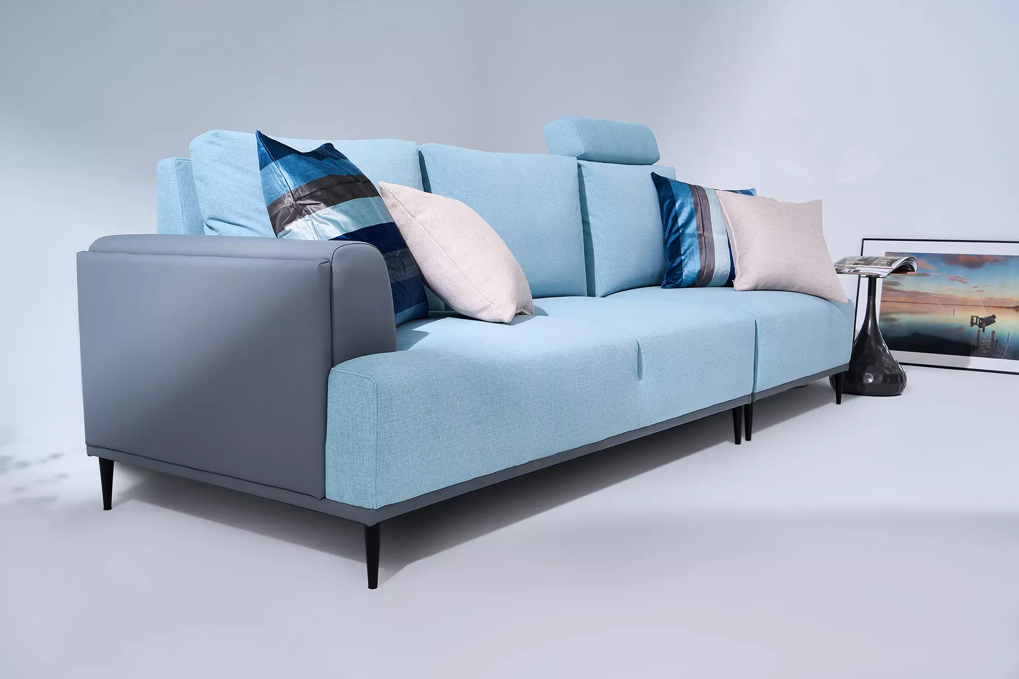 布沙發推薦|Napoli 拿坡里多功能布沙發|沙發大師