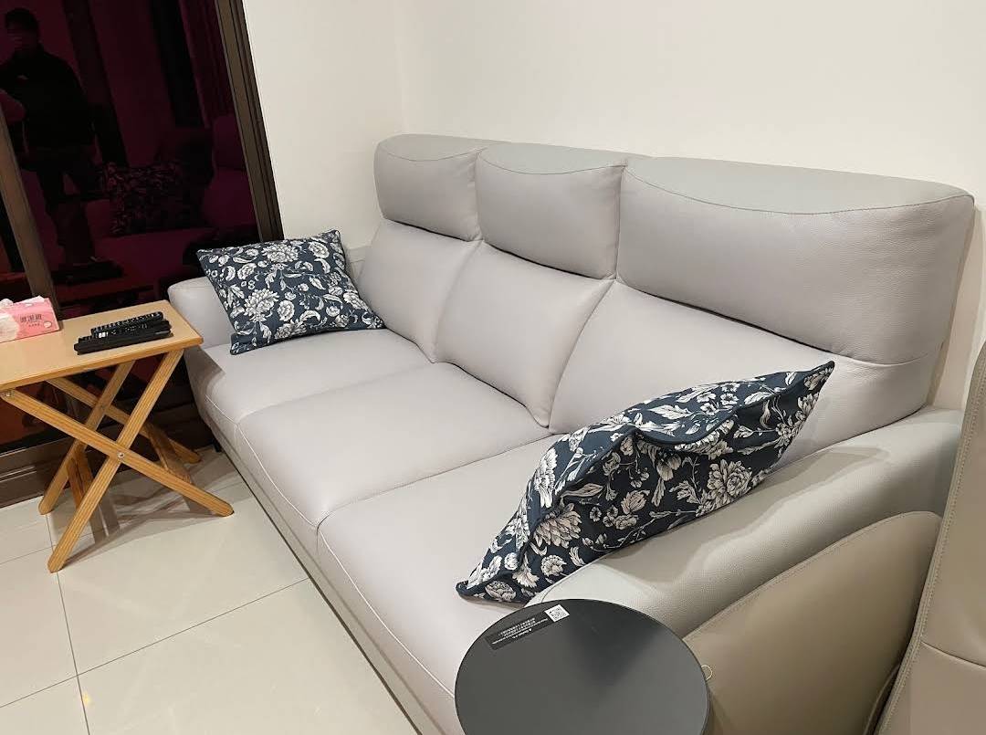 顧客開箱|三人座沙發|睡眠王國集團.沙發大師