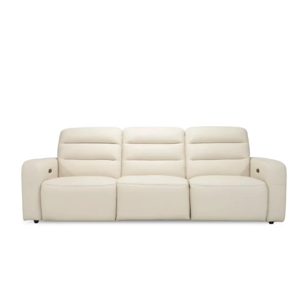 10375-Puffy饅頭全牛皮電動沙發_01_正面