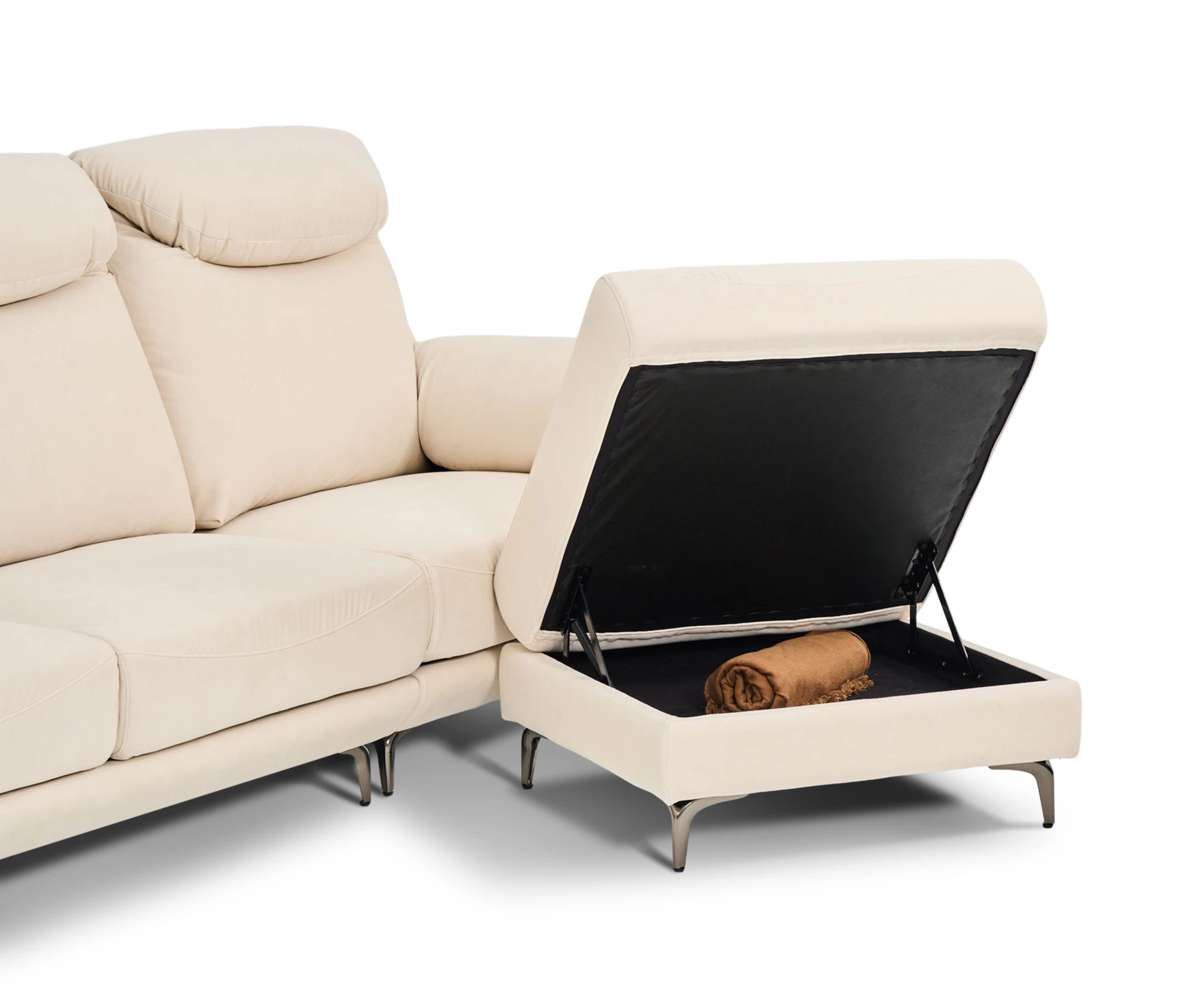 沙發推薦｜Caramel 牛奶糖機能布沙發｜沙發大師 Let's Sofa