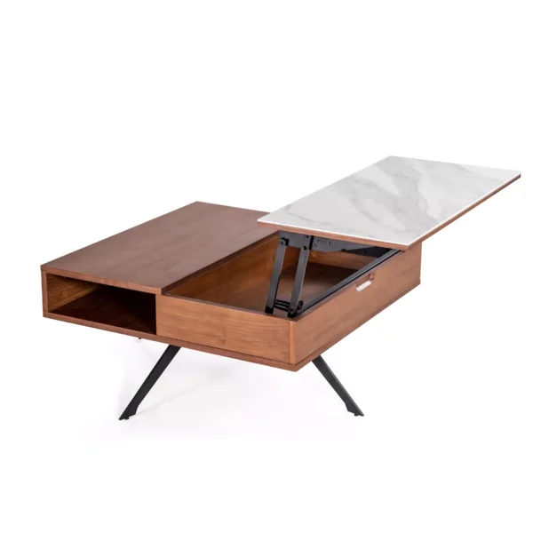 Angelo陶瓷正方茶几(升降)-首圖 Angelo 安傑洛陶瓷正方几 (升降)