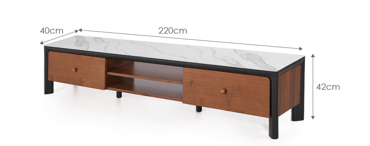 收納櫃推薦｜Aurora 奧蘿菈陶瓷電視櫃｜沙發大師