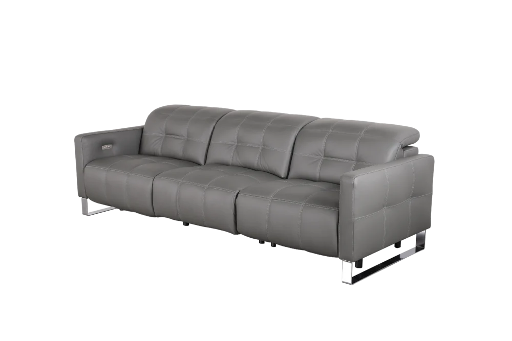 Dante 丹堤Ⅱ全牛皮電動沙發_側面