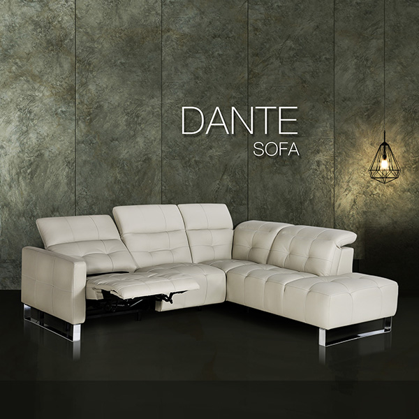 牛皮沙發推薦｜Dante 丹堤Ⅱ全牛皮電動沙發｜沙發大師