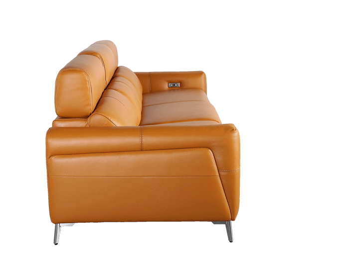 沙發大師｜Louie路易全牛皮電動沙發｜沙發大師