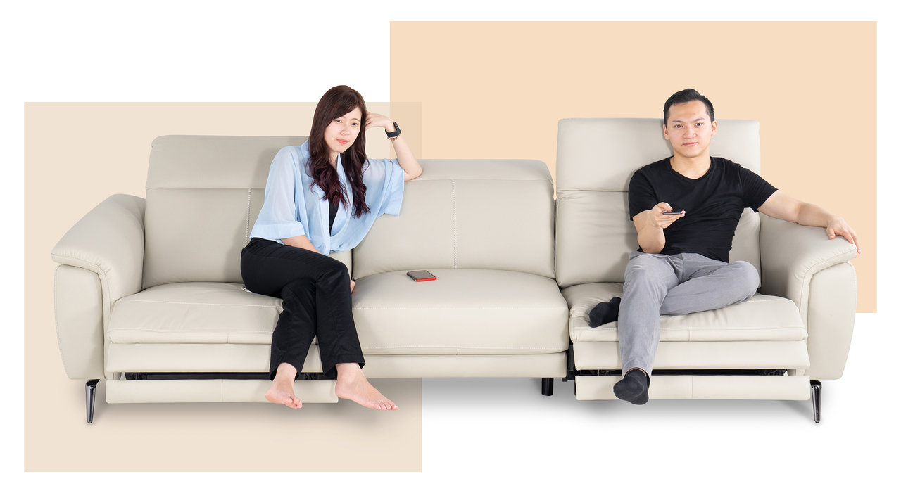 電動沙發推薦｜Milly 蜜莉全牛皮電動沙發｜沙發大師