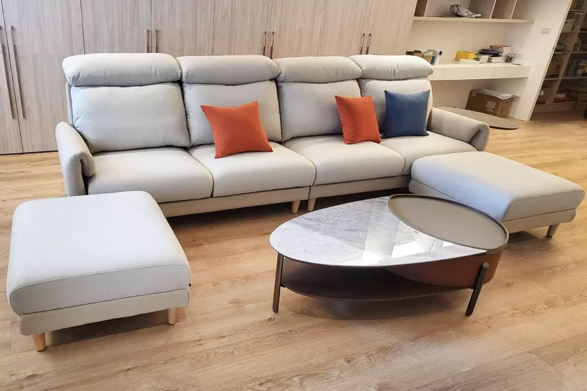 顧客開箱|Pandora潘朵拉機能布沙發|睡眠王國集團.沙發大師